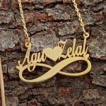 Couple Name necklace