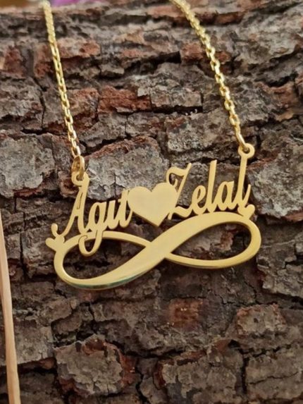 Couple Name necklace
