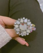 Flower mirror ring - Image 3
