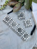 Brinda mirror choker - Image 5