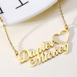 Couple Name necklace