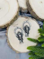 Cute ganesha earrings - Image 2