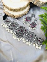 Pahal choker set Ruby - Image 6