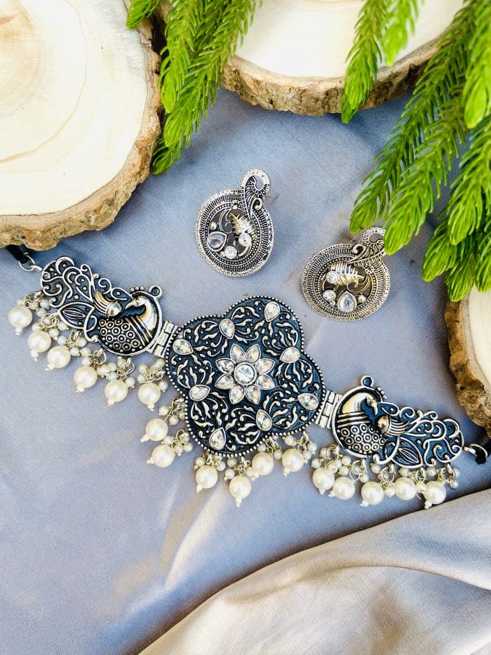 Sajani Choker set pearl - Image 5