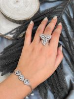 Bracelet with ring combo - Image 4