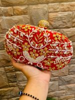 Embroidered clutch - Image 2