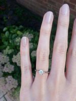 92.5 pure silver ring size adjustable