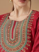 Floral dupatta pant Suit - Image 2