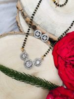 Circle American Diamond Mangalsutra