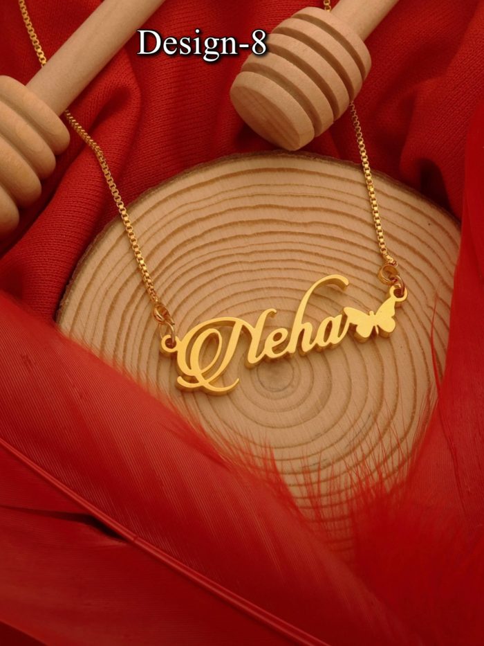 Name necklace golden - Image 9