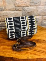 Jacquard sling bag - Image 6