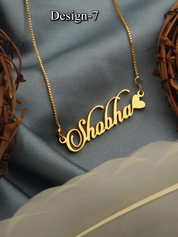 Name necklace golden - Image 8