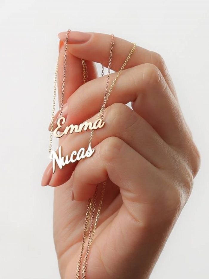 Name necklace Silver - Image 1