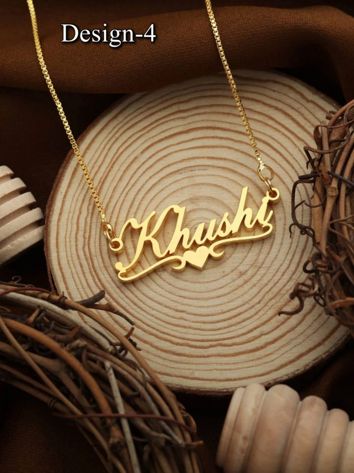 Name necklace golden - Image 5