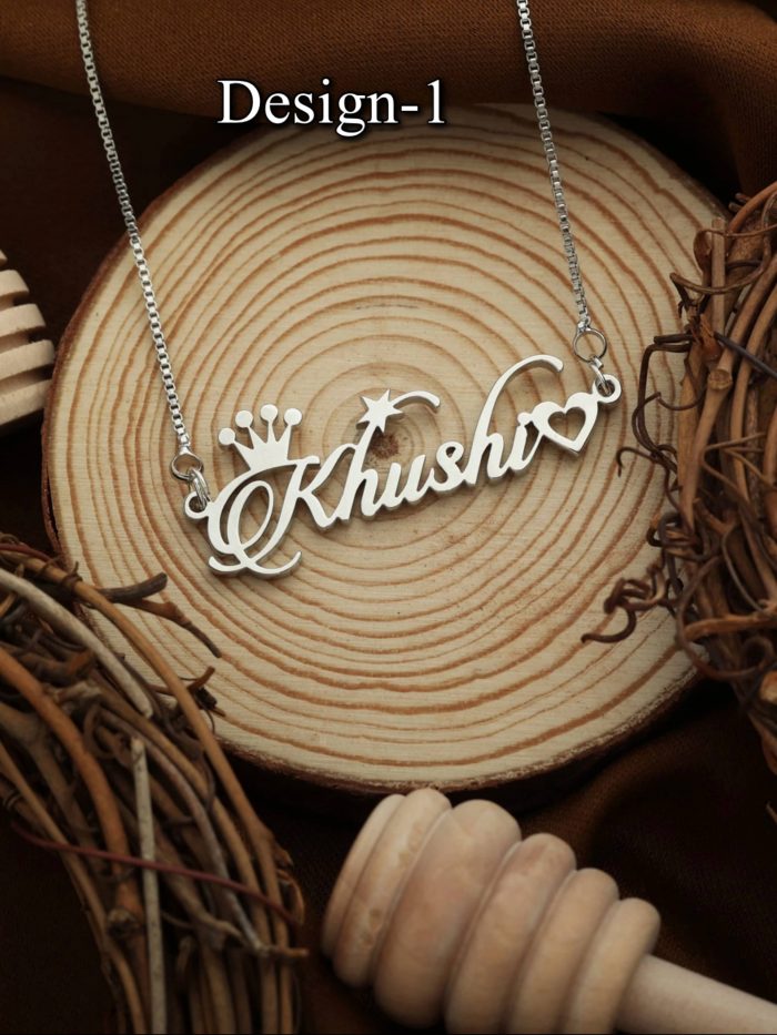 Name necklace Silver - Image 2