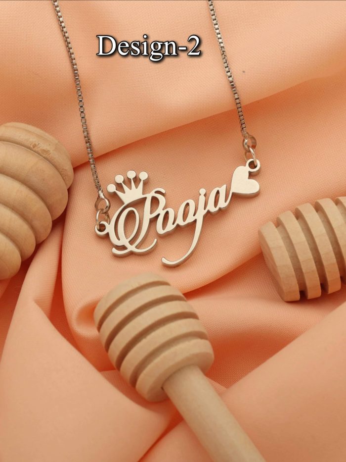 Name necklace Silver - Image 3