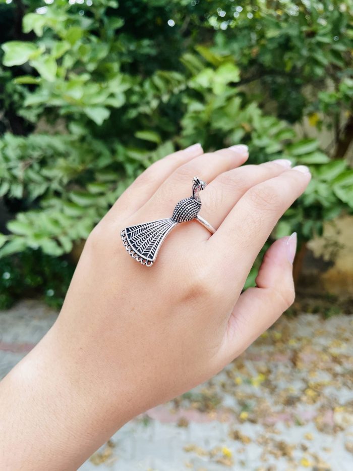 Brass Bird ring - Image 2