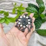 Black golden touch Ring