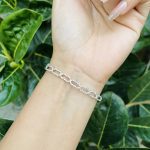 Chain pattern Ad bracelet