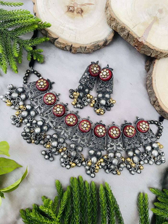 Tashi necklace Ruby - Image 2