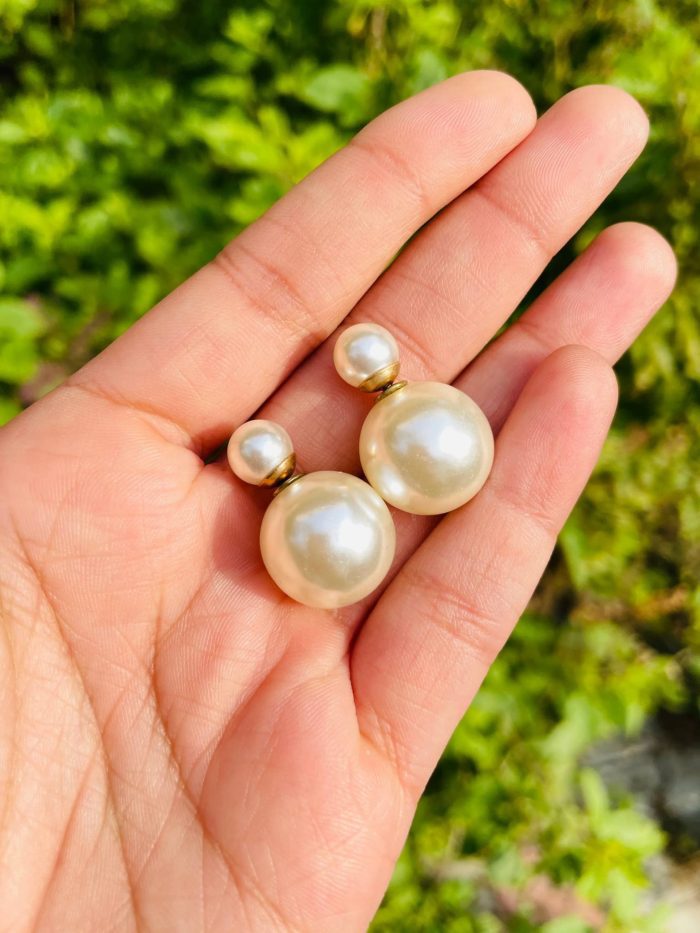Big pearl earrings - Image 4