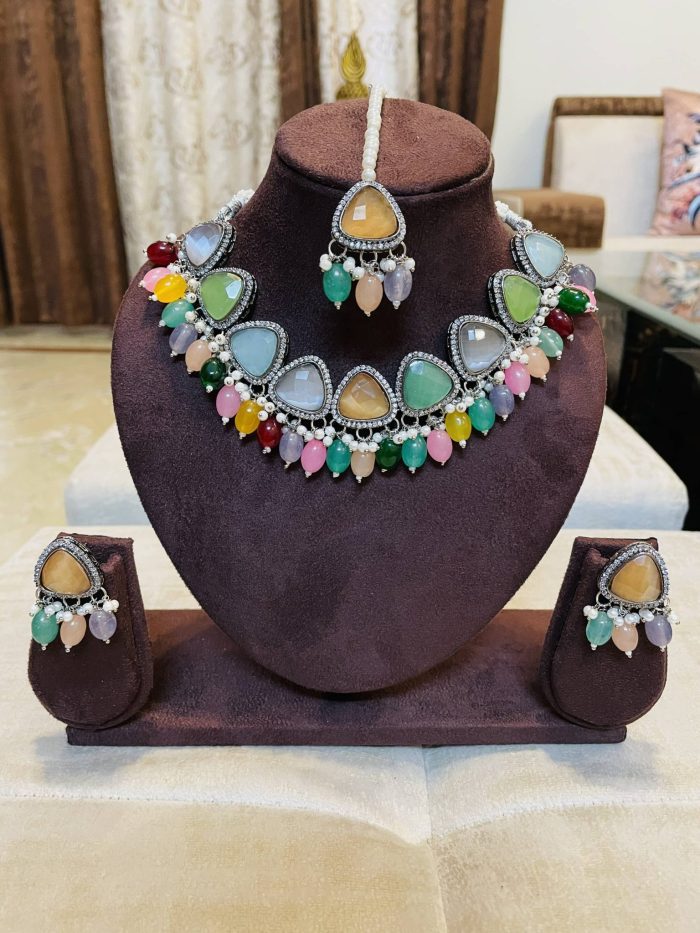 Monalisa stone necklace - Image 2