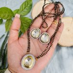 AD polki mangalsutra
