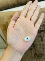 92.5 hallmark evil eye necklace