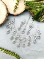leaf ad Necklace green - Image 2