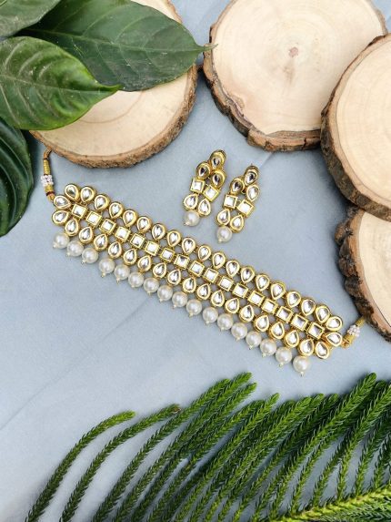 Falak kundan necklace