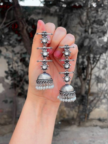 Samiksha brass earrings