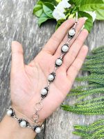 Pearl brass bracelet - Image 3