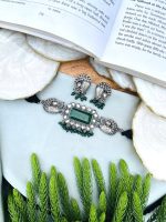 Parul brass necklace