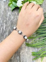 Pearl brass bracelet - Image 2