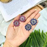 Harini flower earrings
