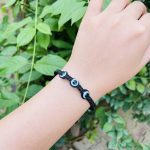 Three evil eye bracelet
