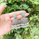 Arjita brass jhumka