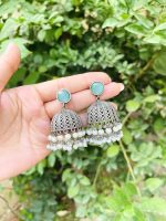Arjita brass jhumka