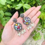 Multi cute earrings
