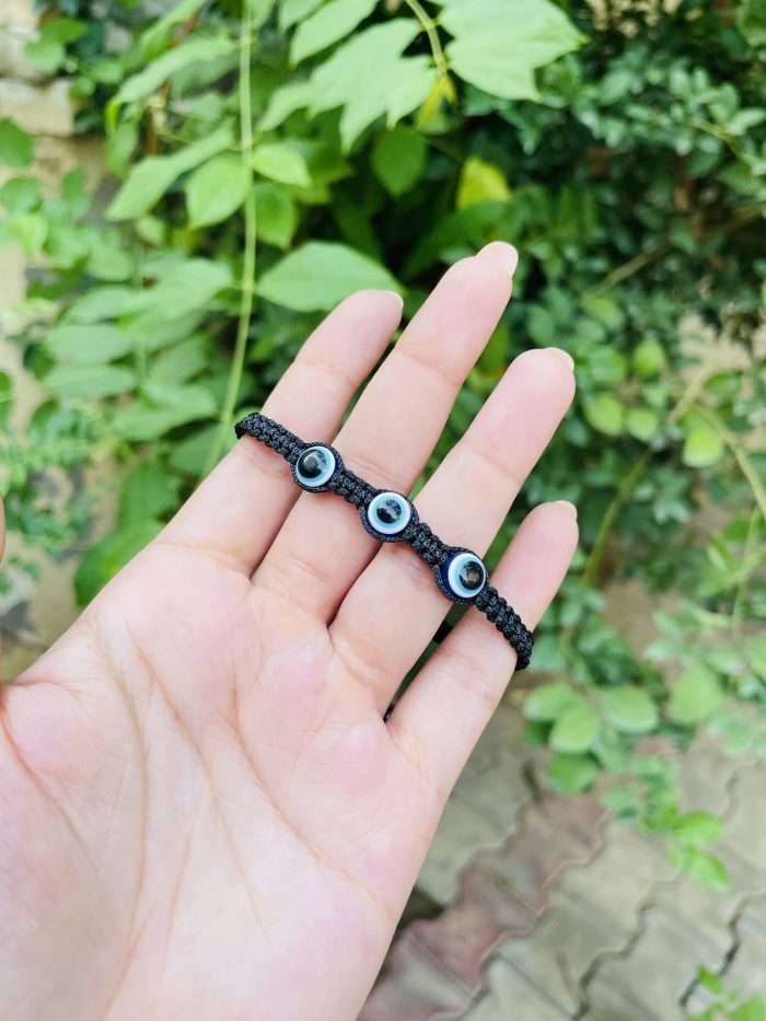 Three evil eye bracelet - Image 2