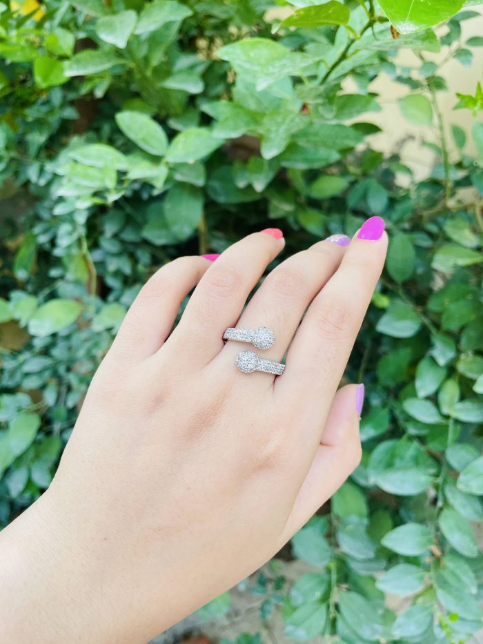 Two circle ad ring - Image 2