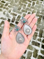 Chanchal brass earrings - Image 2