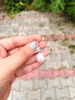 Pearl stone earrings - Image 4