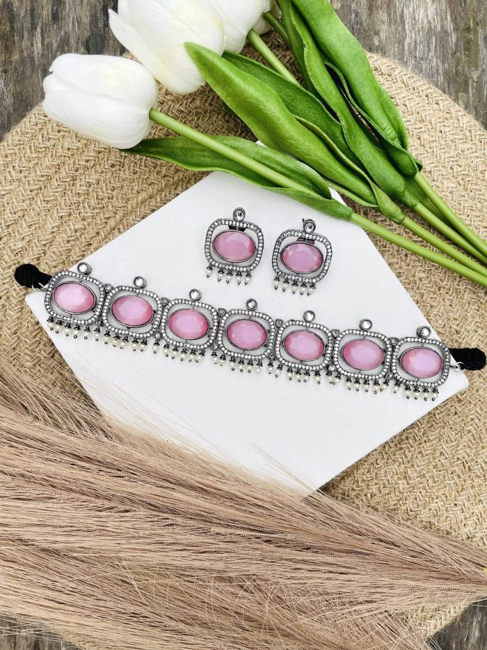 Monalisa stone necklace - Image 1
