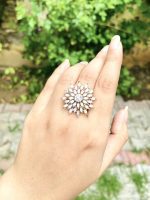 Big flower ad ring - Image 2