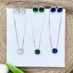 Square ad necklace
