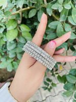 Square Ad bangles (quantity 2) - Image 3