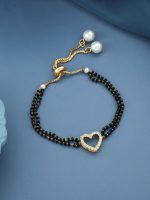 Heart hand mangalsutra