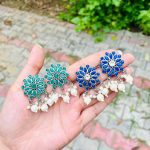 Pammi flower earrings