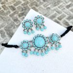 Anjum choker turquoise